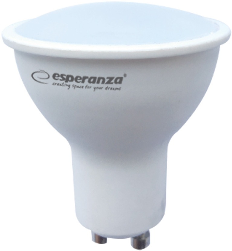 Lâmpada LED GU10 4W Branco Q. 3000K 320Lm - ESPERANZA