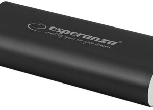 PowerBank Hadron 4400mAh (Preto) - ESPERANZA
