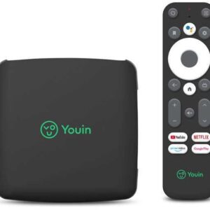 MiniPC Android TV 4K Ultra HD 8GB Wi-Fi (Preto) - YOUIN