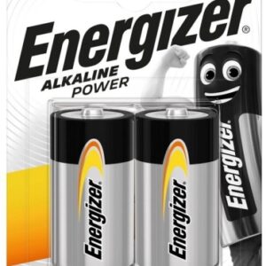 Blister 2 Pilhas Alcalinas 1,5V C / LR14 - ENERGIZER