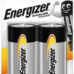 Blister 2 Pilhas Alcalinas 1,5V D / LR20 - ENERGIZER