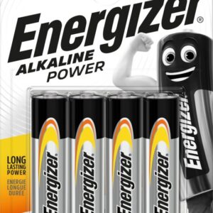 Blister 4 Pilhas Alcalinas 1,5V AA / LR6 - ENERGIZER