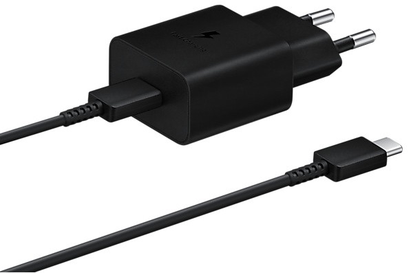 Carregador Fast Charging c/ Cabo 15W (Preto) - SAMSUNG