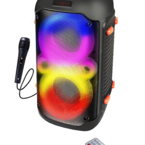 Coluna Bluetooth Port?til RGB c/ Micorfone e R?dio FM - ESPERANZA