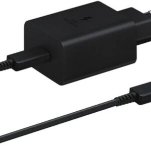 Carregador Super Fast Charger USB Type-C 45W c/ Cabo USB-C 1,8 mts (Preto) - SAMSUNG