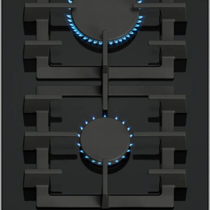 Placa a Gás iQ700 Domino ER3A6BI40 2 Zonas (Preto) - SIEMENS