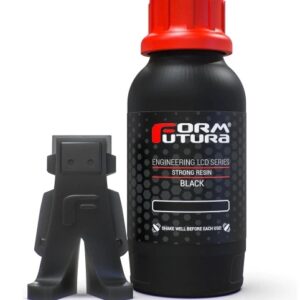 Resina Resistente ? Flex?o p/ Impress?o 3D 500ml (Preto) - FORMFUTURA