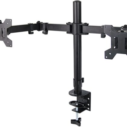 Suporte de Mesa Sylwn p/ 2 Monitores 10~27 (Preto) - ESPERANZA