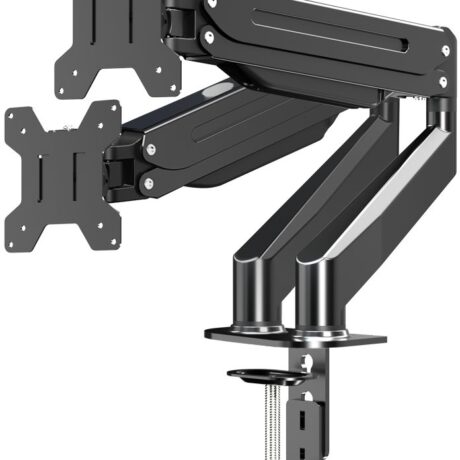 Suporte de Mesa Mache p/ 2 Monitores 17~27 (Preto) - ESPERANZA