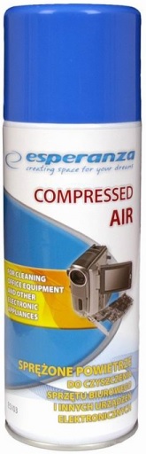 Spray Ar Comprimido (Elimina Pó) 400ml - ESPERANZA