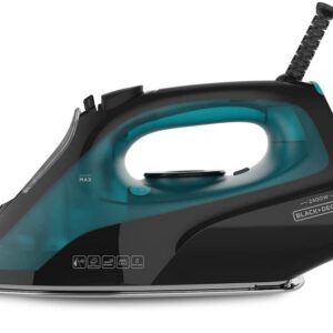 Ferro de Engomar a Vapor BXIR2403E 2400W (Preto/Verde) - BLACK&DECKER