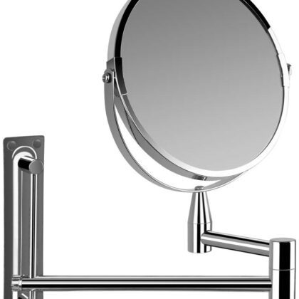Espelho Cosmético c/ Suporte de Parede (17cm) - ORBEGOZO