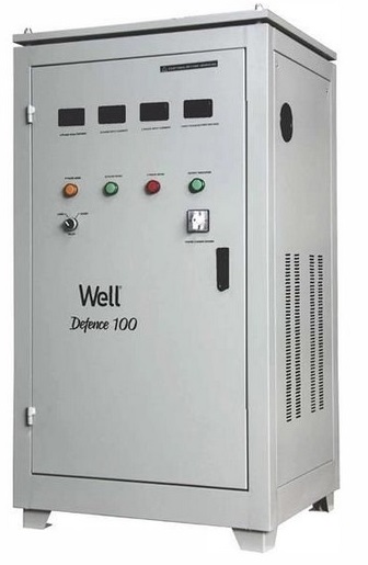 Estabilizador Automático de Tensão Trifásico 3x 320~480V / 3x 400V 100KVA - WELL