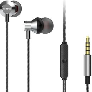 Auriculares c/ Fio ESTM-50 (Cinzento) - AIWA