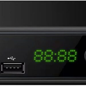 Receptor TDT Full HD DVB-T/T2 H.265 HEVC Display/Botões Frontais - ESPERANZA