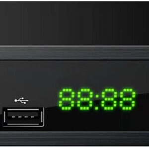 Receptor TDT Full HD DVB-T/T2 H.265 HEVC Display/Botões Frontais - ESPERANZA