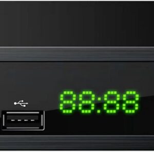 Receptor TDT Full HD DVB-T/T2 H.265 HEVC Display/Botões Frontais - ESPERANZA