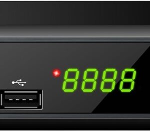 Receptor TDT Full HD DVB-T/T2 H.265 HEVC Display/Botões Frontais - ESPERANZA