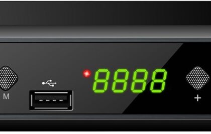Receptor TDT Full HD DVB-T/T2 H.265 HEVC Display/Botões Frontais - ESPERANZA