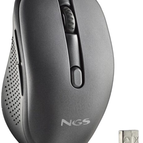 Rato RF Wireless Ótico EVO RUST 1600DPI (Preto) - NGS