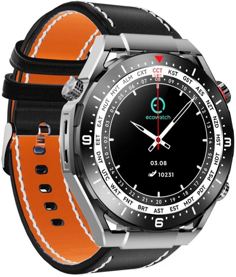 Smartwatch Ecowatch EW01 (Preto) - MAXCOM