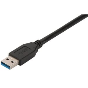 Cabo USB A Macho - USB A Macho 3.2 1.8m (Preto) - EWENT