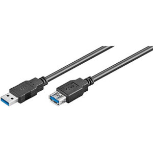 Cabo USB A Macho - USB A Fêmea 3.2 (3 mts) - EWENT