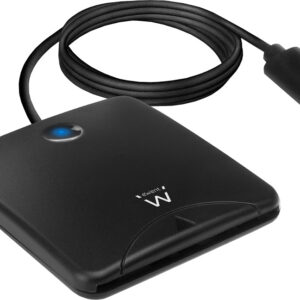 Leitor Cartão eID / Smart Card USB-C (Preto) - EWENT