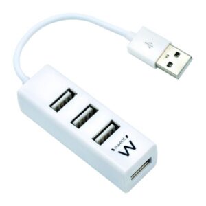 Hub USB 2.0 4 Portas (Branco) - EWENT