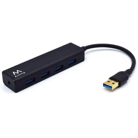 HUB USB3.0 (3.1 Gen 1) Type-A 480Mbit/s (Preto) - EWENT