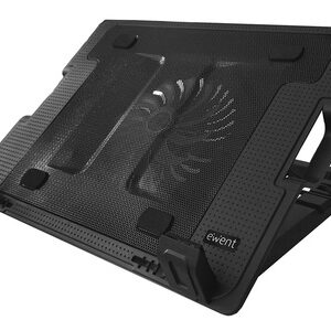 Base Cooler p/ Portátil 17 1000RPM (Preto) - EWENT