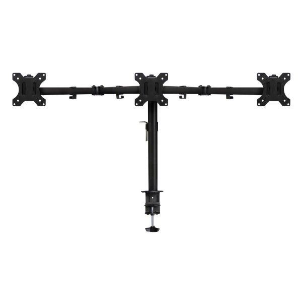 Suporte de Mesa Triplo p/ Monitor 21Kg 27 (Preto) - EWENT