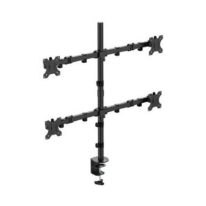 Suporte de Mesa Quádruplo p/ Monitor 32Kg 32 (Preto) - EWENT