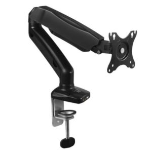 Suporte de Mesa p/ Monitor 6.5Kg 27 c/ USB (Preto) - EWENT