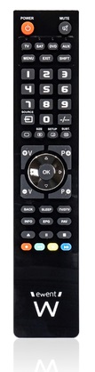 Comando Universal 4 em 1 (Preto) - EWENT