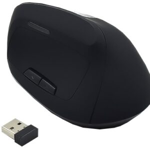Rato ?ptico Wireless 1600DPI (Preto) - EWENT Ergonomic Mouse