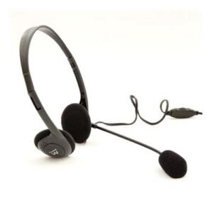 Auscultadores Headset c/ Microfone - EWENT