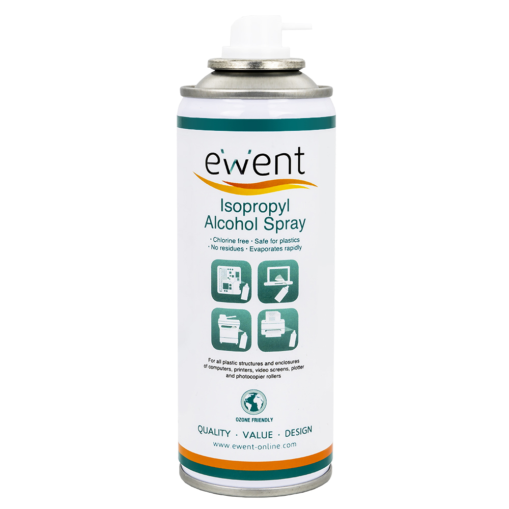 Spray de Álcool Isopropílico (200ml) - EWENT