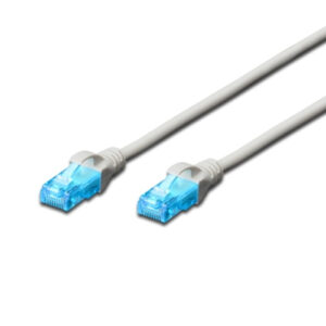 Cabo de Rede RJ45 Cat5e U/UTP Cinzento (50cm) - EWENT