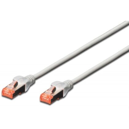 Cabo de Rede RJ45 Cat6 S/FTP Cinzento (50cm) - EWENT