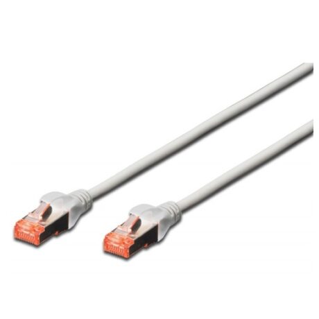Cabo de Rede RJ45 Cat6 S/FTP Cinzento (2 mts) - EWENT