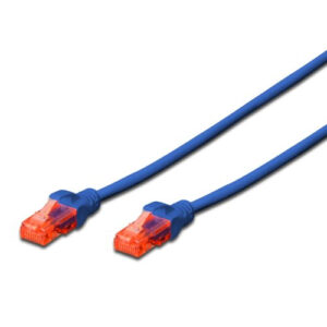 Cabo de Rede RJ45 Cat6 U/UTP Azul (2 mts) - EWENT