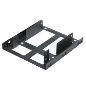 Suporte Adaptador p/ 2x Discos SSD/HDD 2.5 (Preto) - EWENT