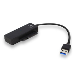 Adaptador SATA F?mea - USB A 3.0 Macho (Preto) - EWENT