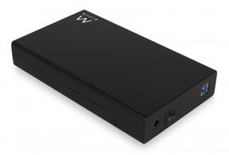 Caixa Externa p/ Disco Rigido HDD/SSD 3.5 (Preto) - EWENT
