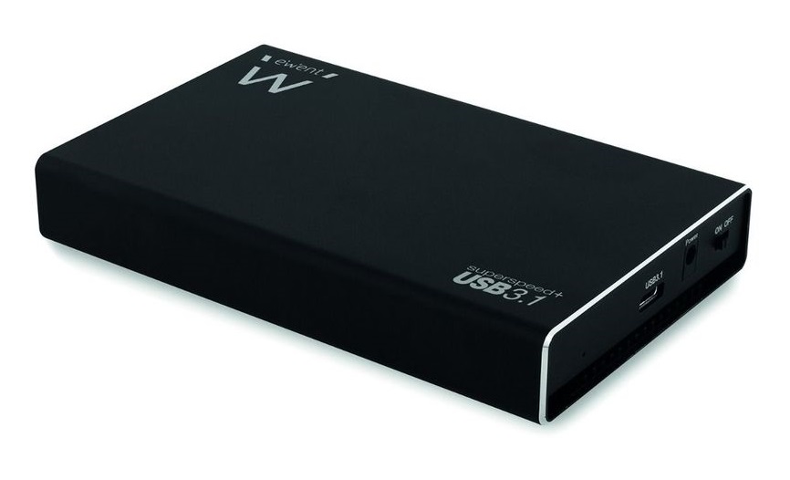 Caixa Disco Externo HDD / SSD 2.5 USB (Preto) - EWENT