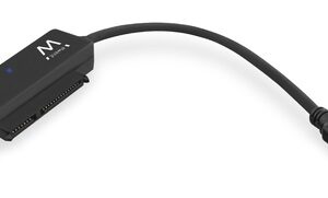 Adaptador SATA Fêmea - USB C 3.1 Macho (Preto) - EWENT