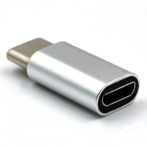 Adaptador USB C Macho - Micro USB Fêmea (Alumínio) - EWENT