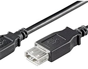 Cabo USB A Macho - USB A F?mea 2.0 (1,8 mts) - EWENT
