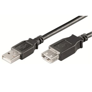 Cabo USB A Macho - USB A F?mea 2.0 (3 mts) - EWENT